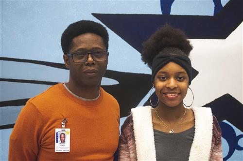 An image of Mr. Gregory and Kaelynn Gore 